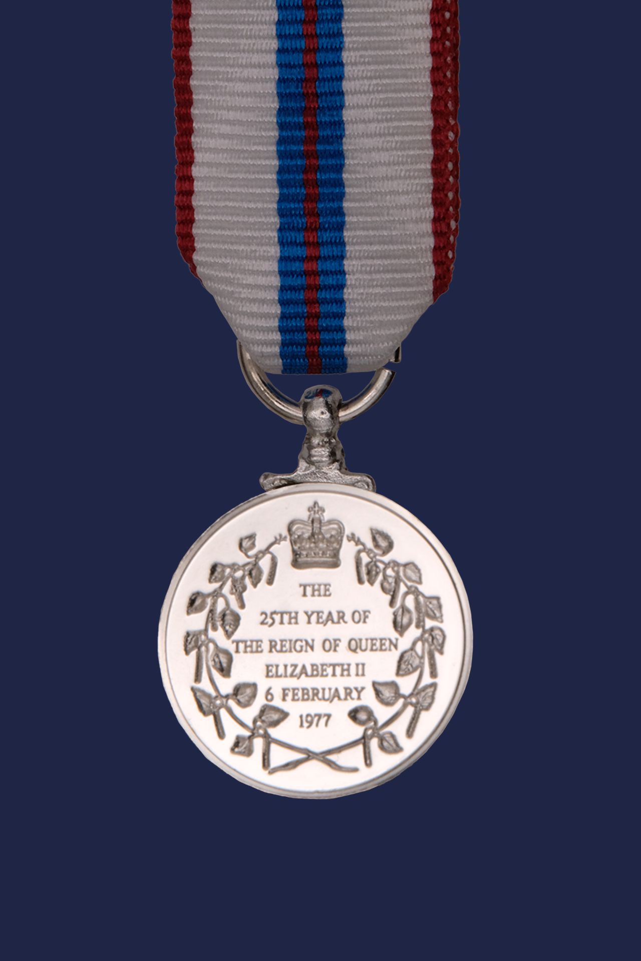 1977 Silver Jubilee (EIIR) Miniature Medal