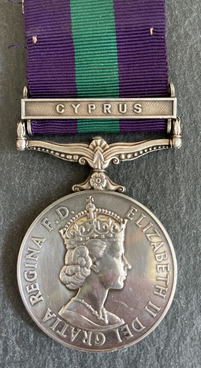 GSM 1918 Cyprus - D&amp;#039;Agostino, RAF