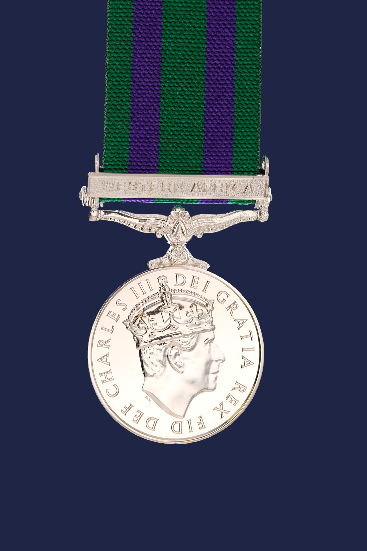 Worcestershire Medal Service: GSM 2008 with clasp Western Africa - CIIIR