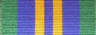 Worcestershire Medal Service: Accumulated Campaign Service Medal (2011) Ribbon Bar