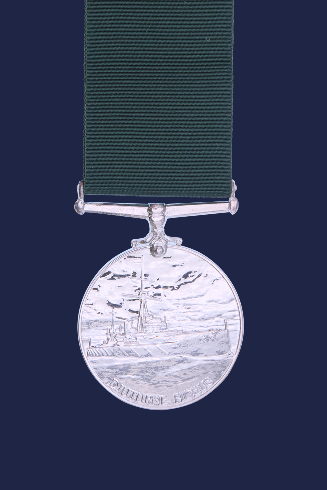 Royal Naval Reserve Long Service Medal - GV (coinage Head)