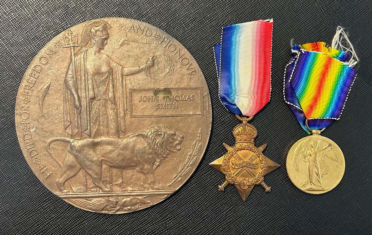Worcestershire Medal Service: Pte J T Smith Grenadier Guards
