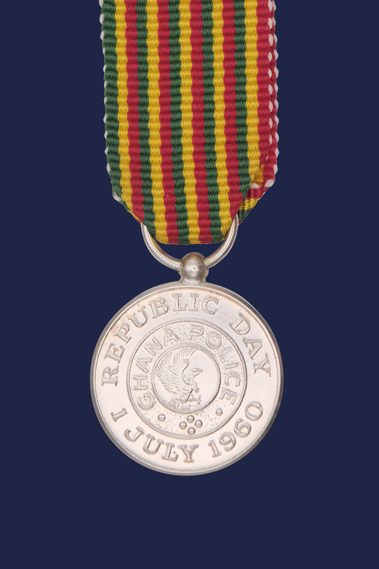 Ghana - Police Republic Day Medal 1 July 1960