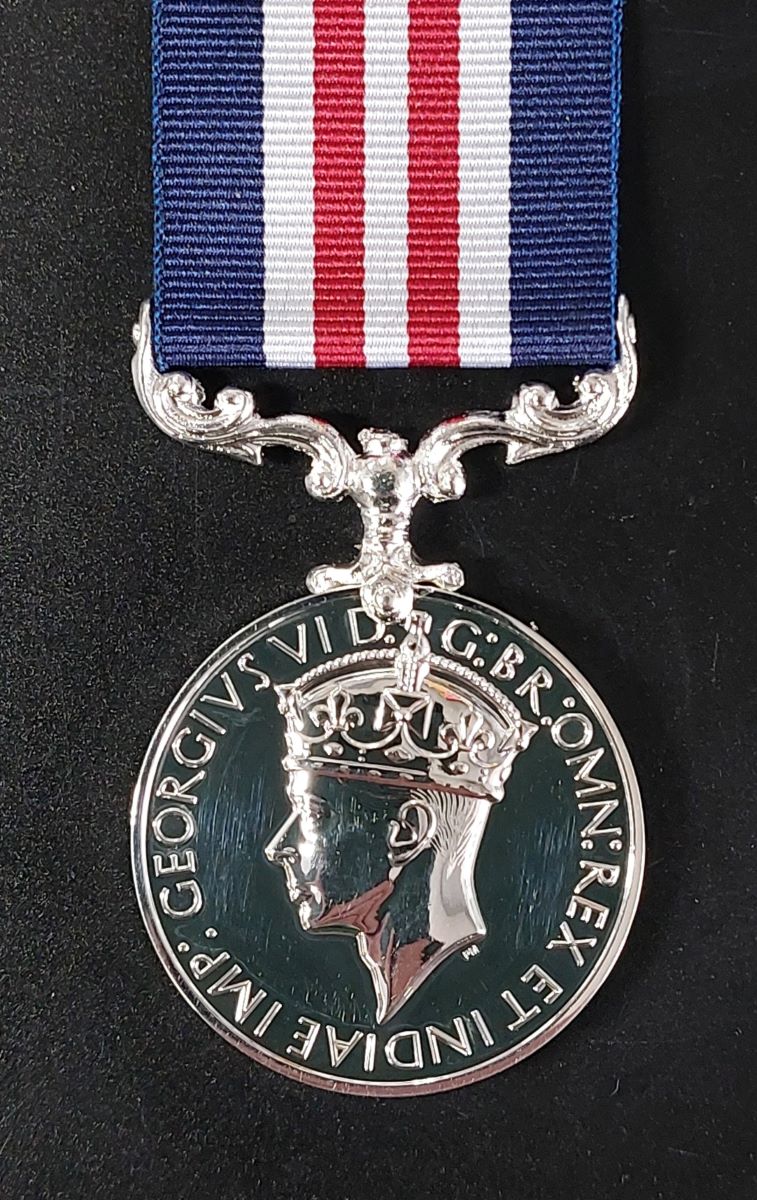 Worcestershire Medal Service: Military Medal GVI