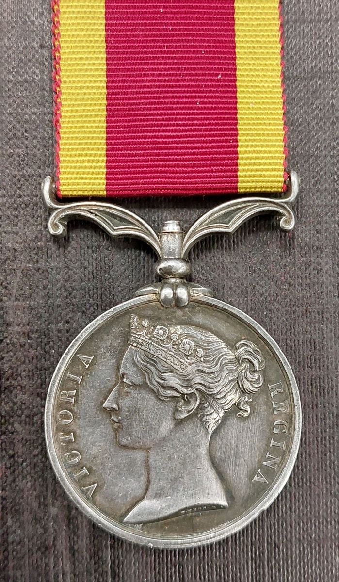 Orderly John Grunwel Medical Staff Corps Medal issued to him at West End Halifax