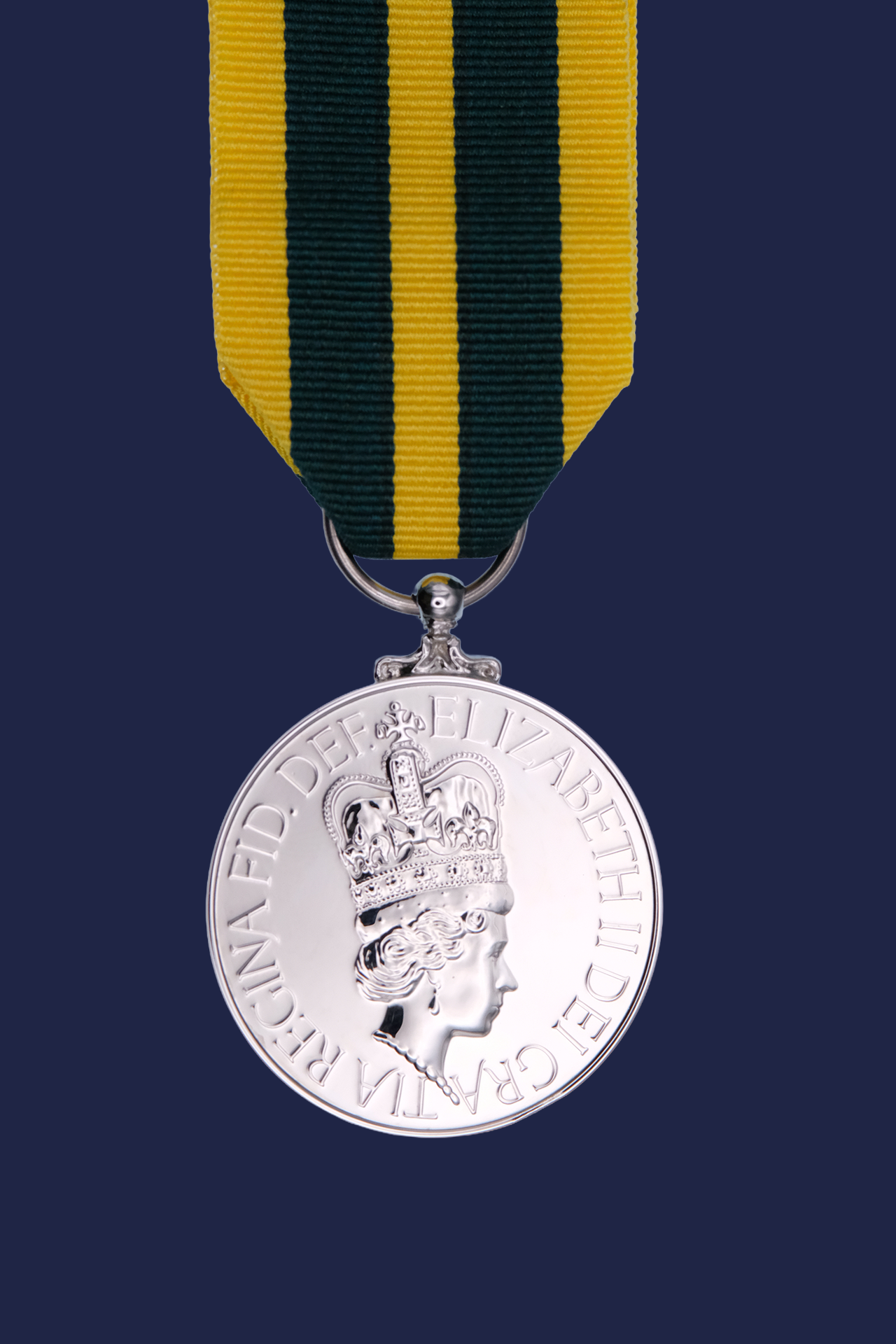 Worcestershire Medal Service: Queens Volunteer Reserve Medal