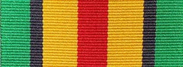 Worcestershire Medal Service: Jamaica - JFB MoH Gallantry fullsize ribbon