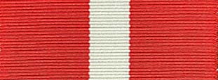 St Kitts and Nevis - Defence Force Centennial Medal Miniature ribbon (16mm)