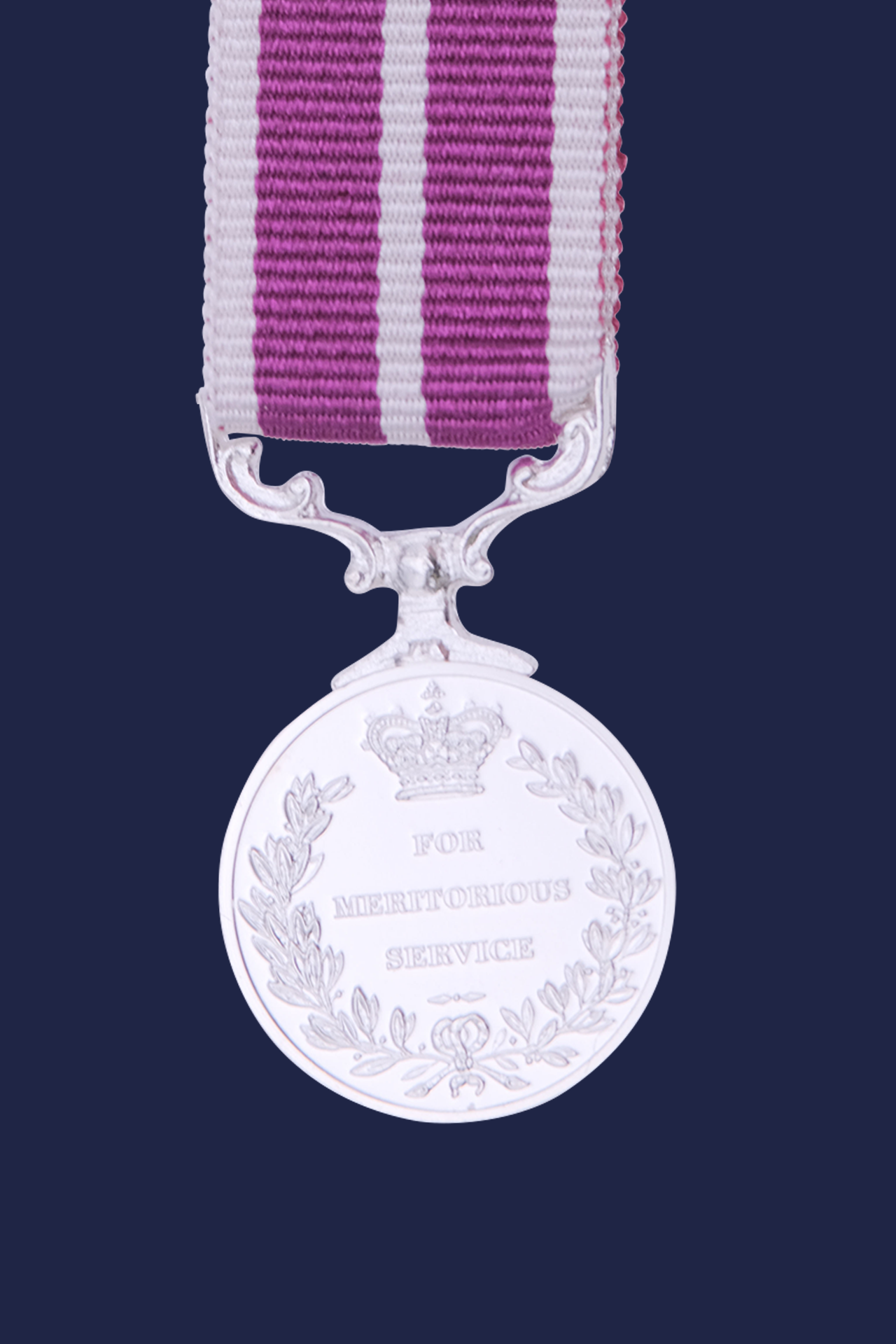 Meritorious Service Medal EIIR (DEI:GRATIA) Miniature Medal