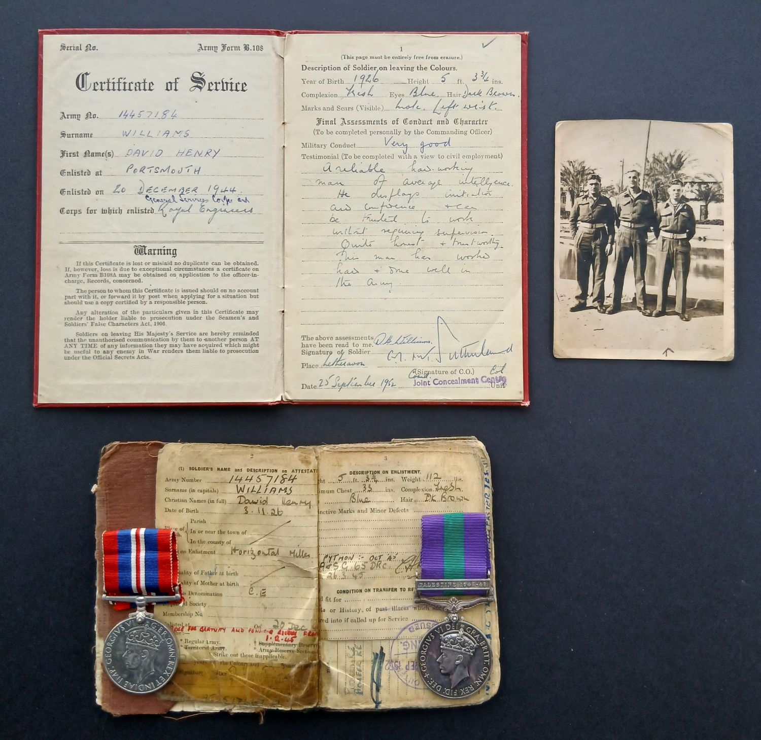 WW2 pair - Williams - RE