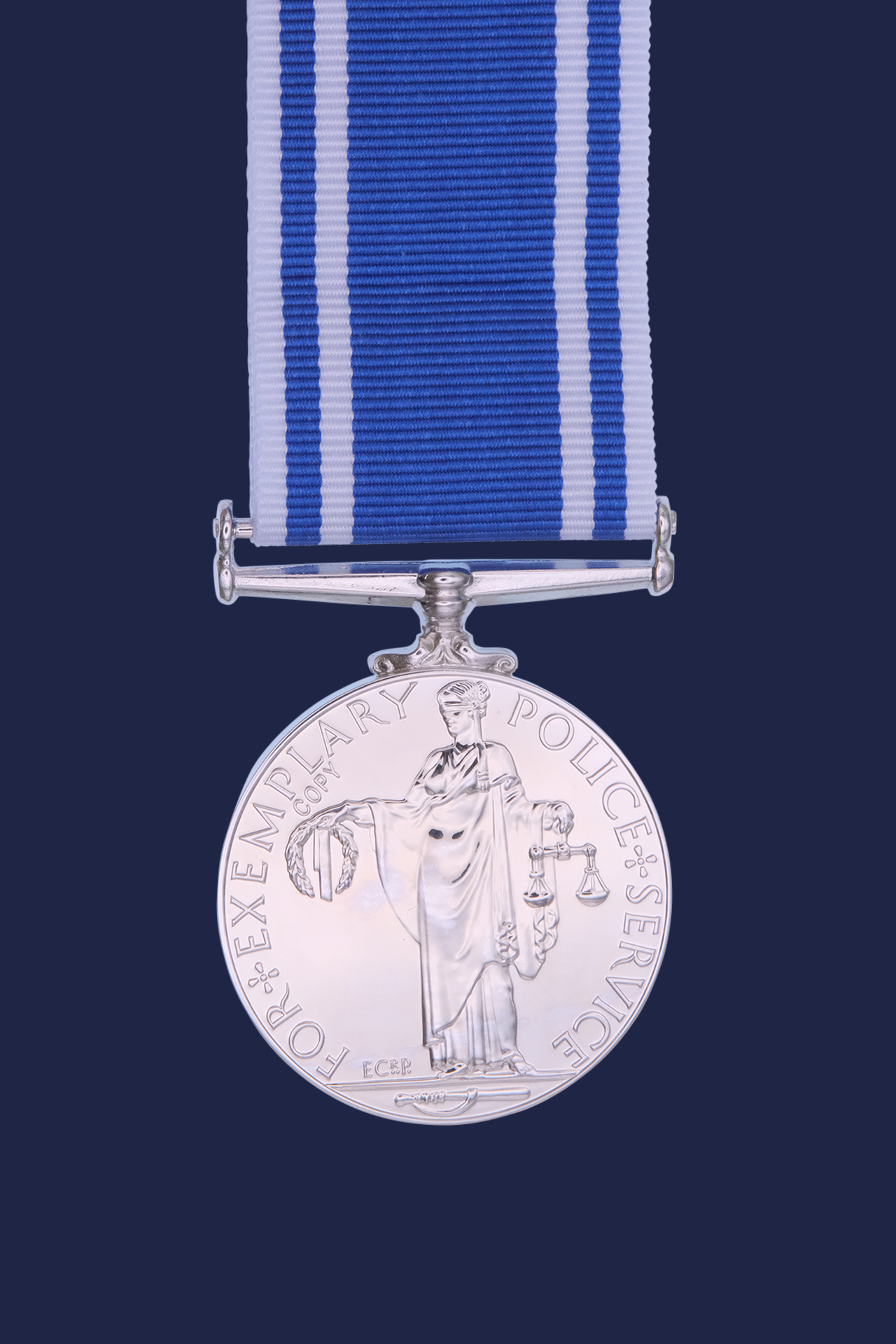 Police Exemplary Service Medal - EIIR