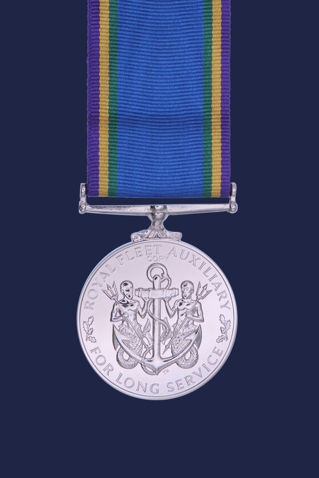 Royal Fleet Auxiliary Long Service medal - EIIR