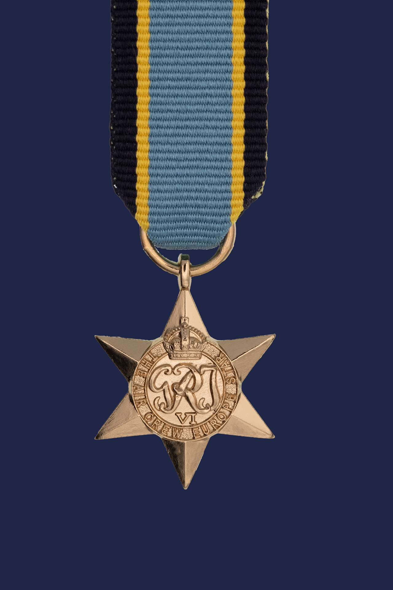 Air Crew Europe Star Miniature Medal