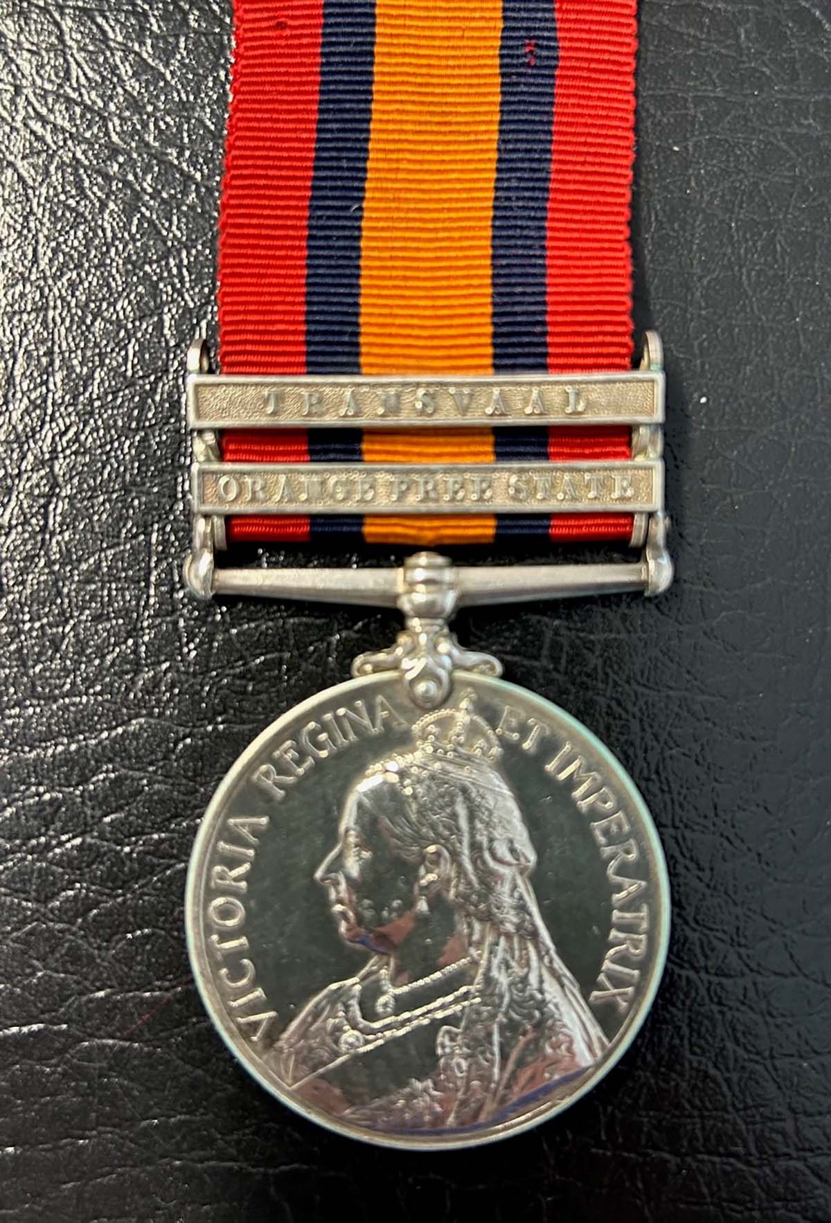 Worcestershire Medal Service: QSA. 2 clasps - Marshall - Johannesburg MR
