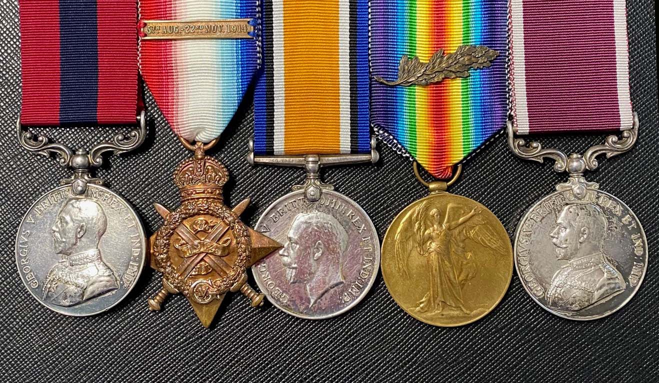 Worcestershire Medal Service: DCM, trio & LSGC - Kendall