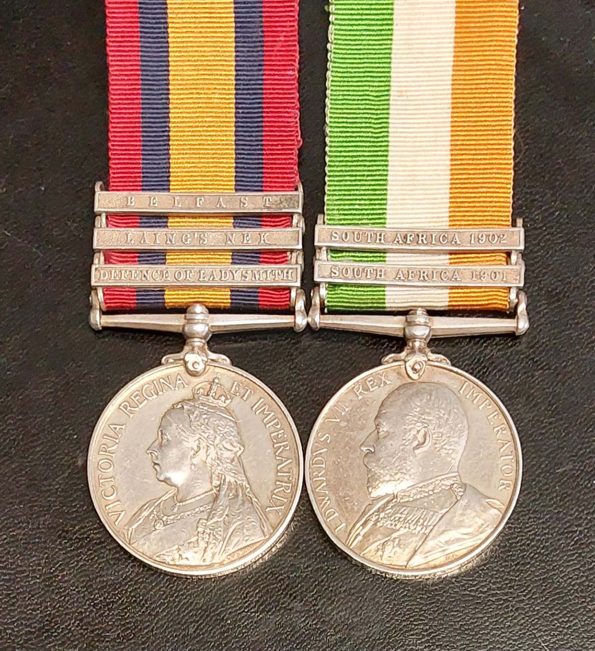 Worcestershire Medal Service: QSA/KSA - Preston - Leics
