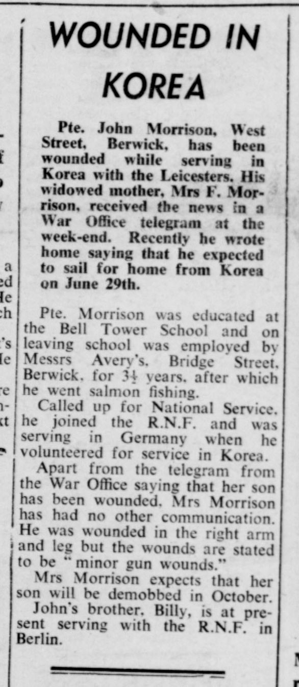 Queens Korea Pair - Morrison - Leicester R