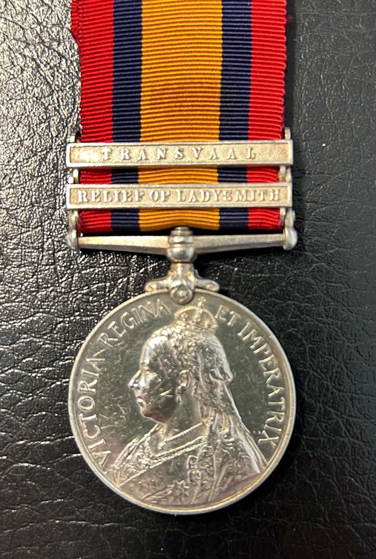Worcestershire Medal Service: Pte J Barnes, Durban Light Infantry