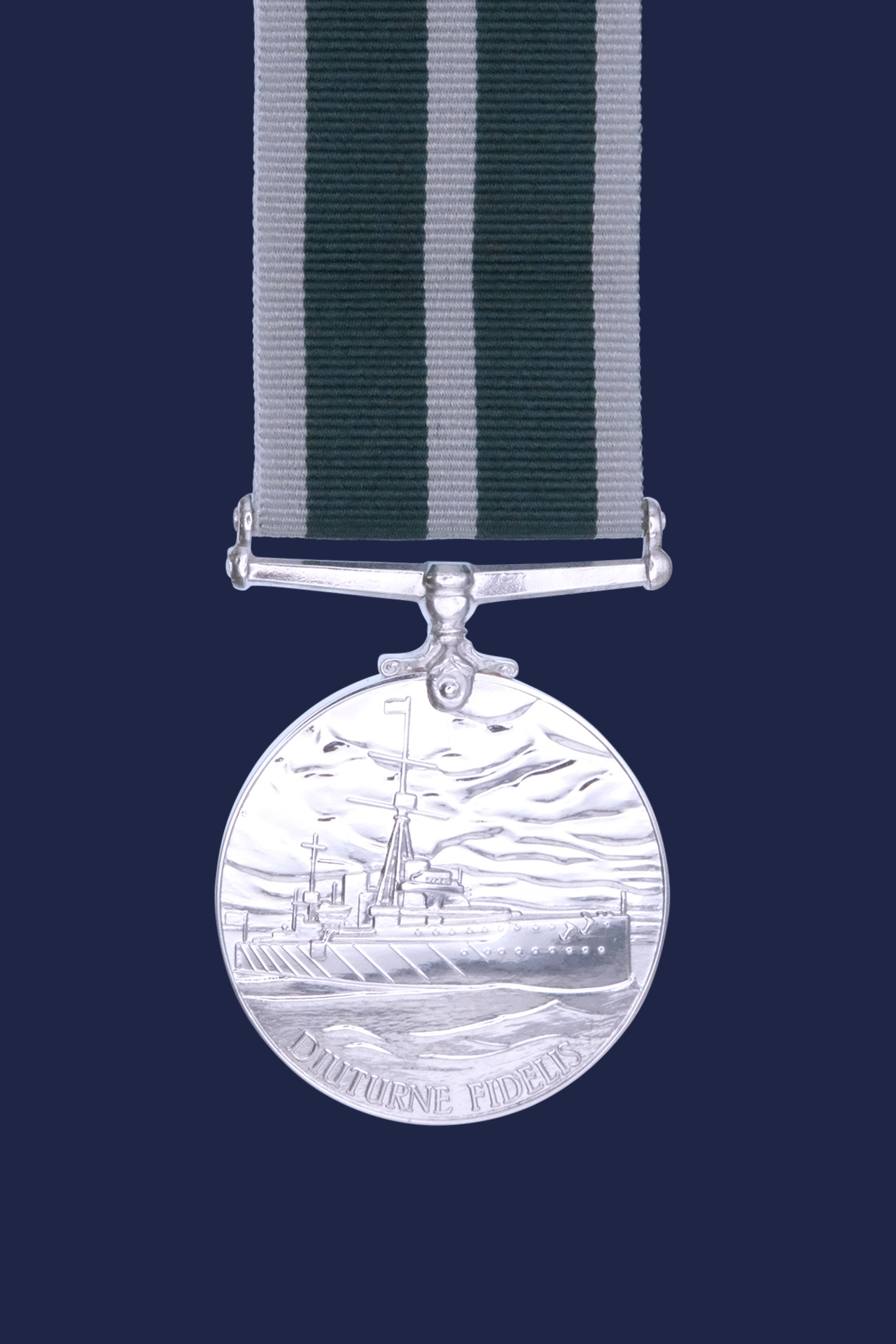 Royal Naval Reserve Long Service Medal - GVI