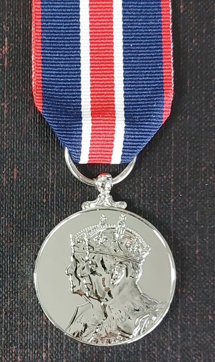 Worcestershire Medal Service: 2023 Coronation Medal CIIIR full size