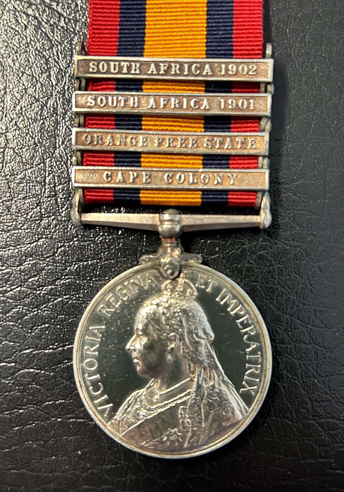 Worcestershire Medal Service: Tpr A Ackroyd Bethunes MI