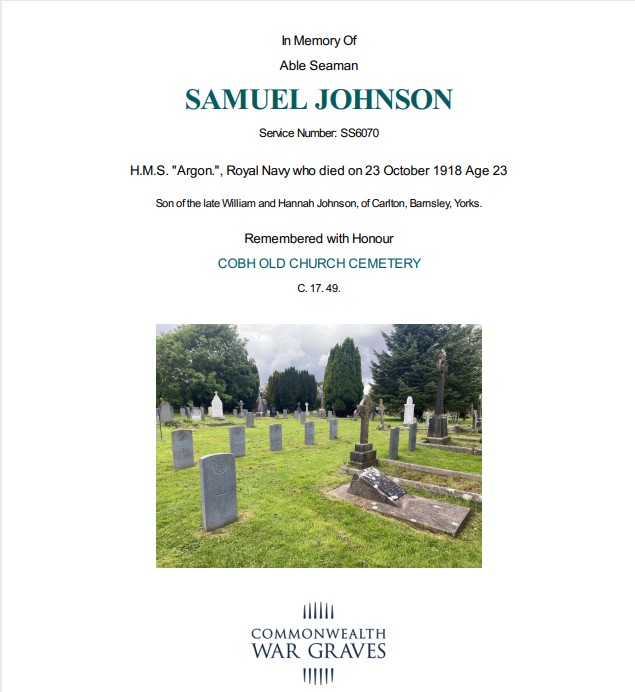 15 Trio Plaque - Johnson - RN