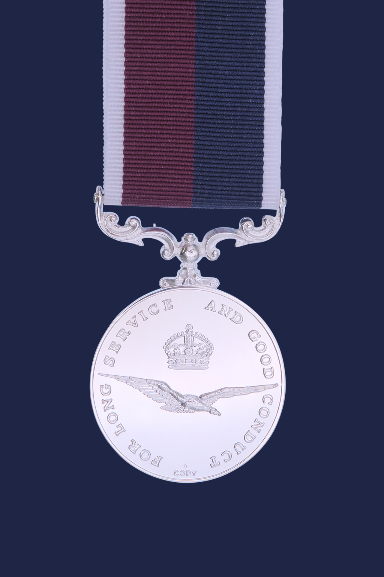 RAF Long Service & Good Conduct  EIIR (DEI:GRATIA) post '54
