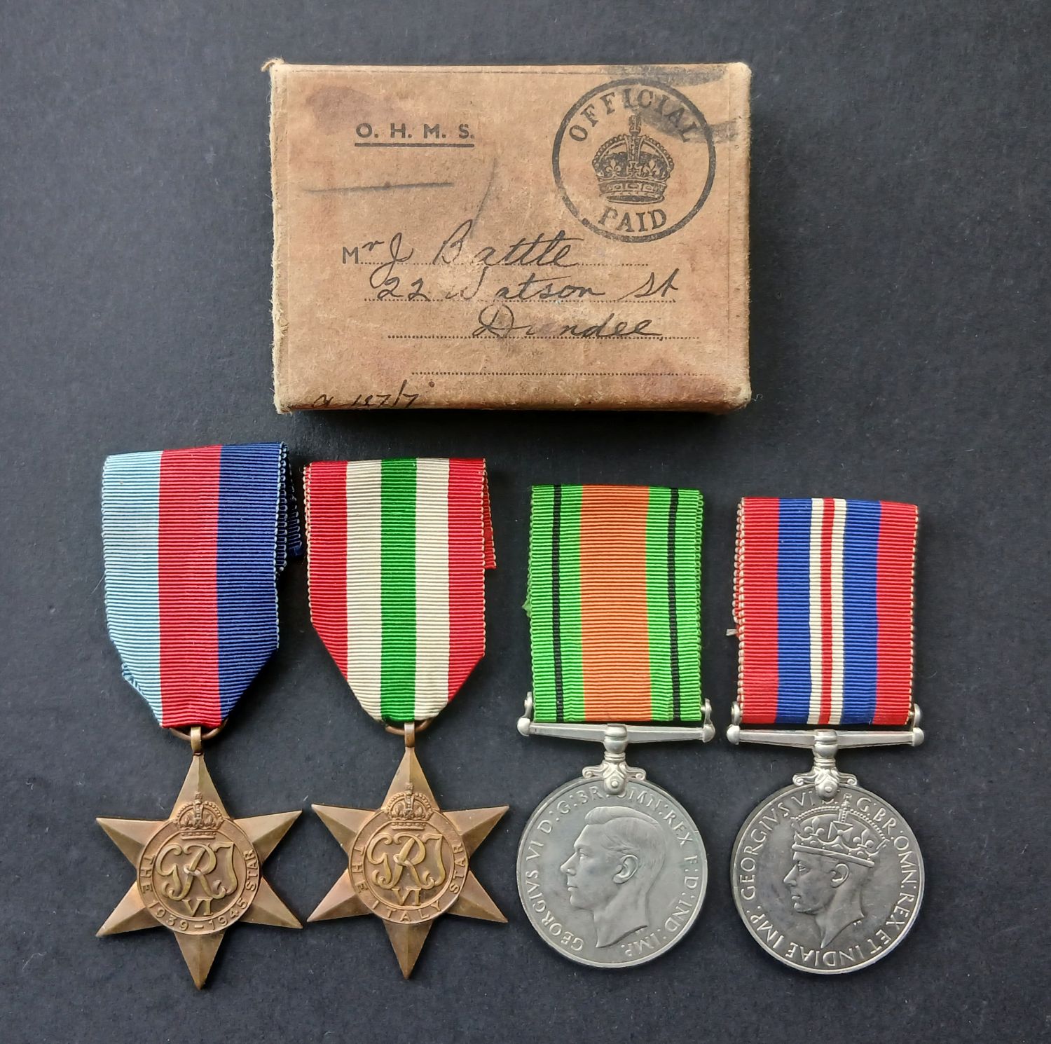 WWII Gp - Battles - Royal Scots (POW)