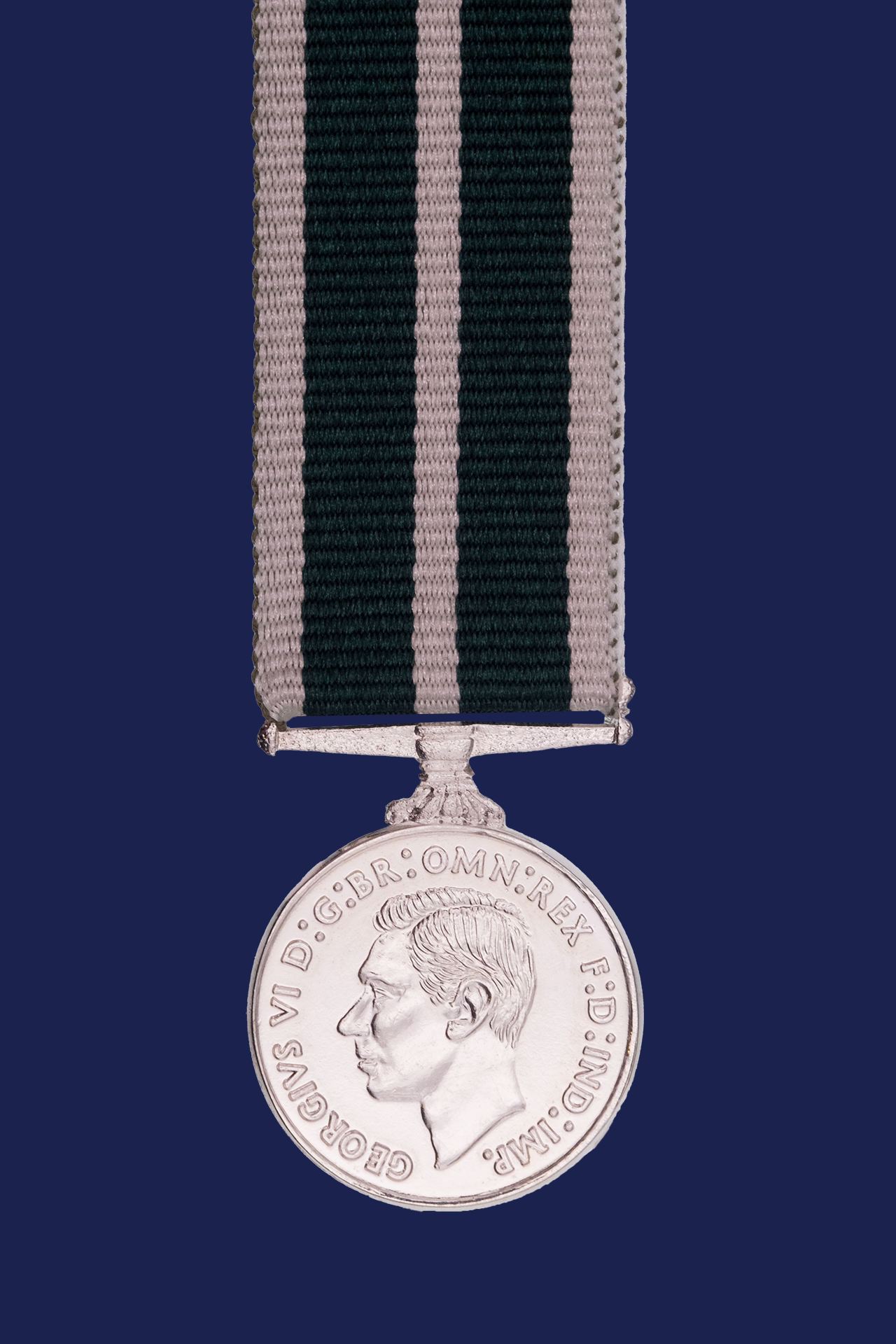 Worcestershire Medal Service: Royal Naval Reserve Long Service Medal GVI