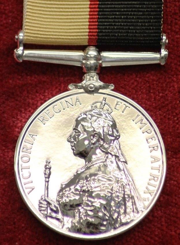 Worcestershire Medal Service: Queen&#039;s Sudan Medal 1896-98