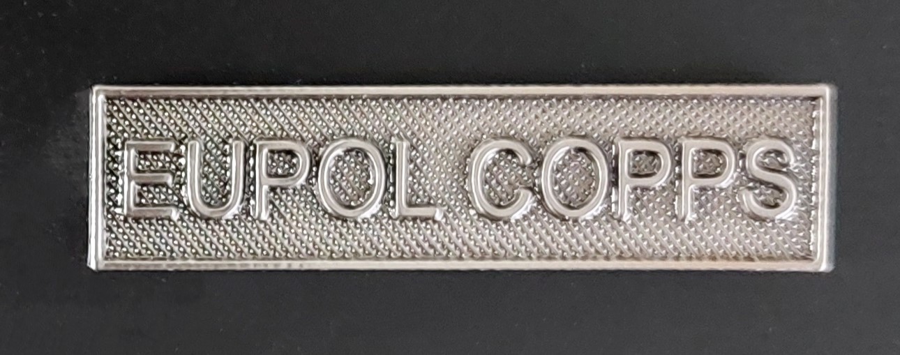 Worcestershire Medal Service: EU Clasp - Eupol Copps