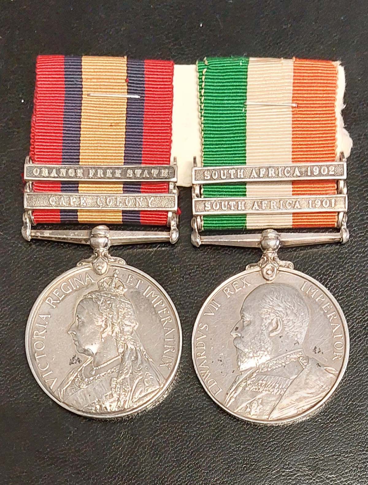 Worcestershire Medal Service: QSA/KSA - Taylor - R. Highrs