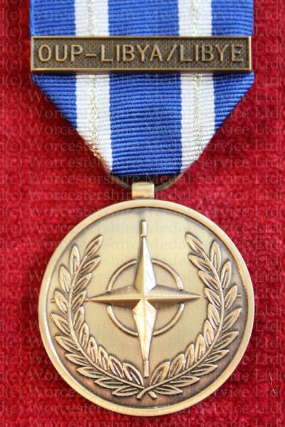NATO medal for Libya now approved for wear